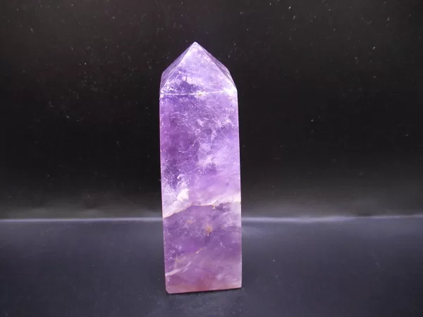 Genuine Amethyst Metaphysical Obelisk For Sale #9