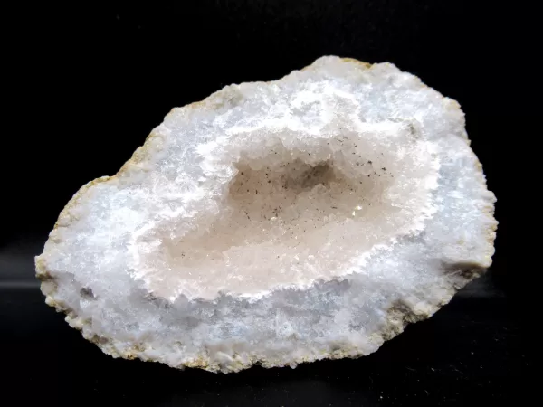 Genuine Mississippian Age Geode Pair For Sale From Keokuk, Iowa #1a