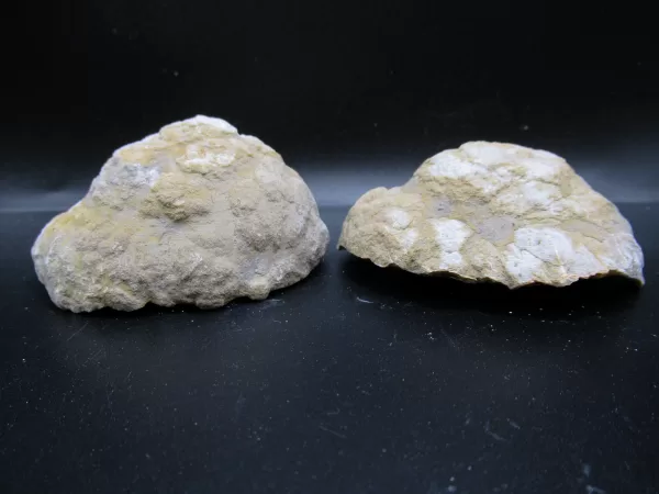 Genuine Mississippian Age Geode Pair For Sale From Keokuk, Iowa #6