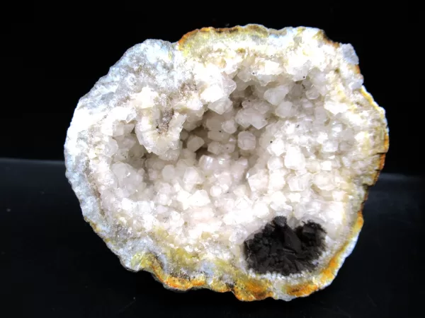 Genuine Mississippian Age Geode Pair For Sale From Keokuk, Iowa #6a