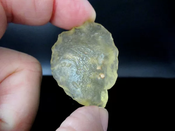 Genuine Libyan Desert Glass Tektite For Sale #8a