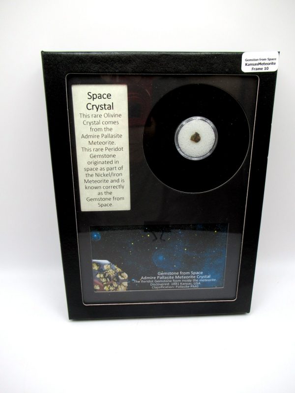 Genuine Space Crystal Meteorite Frame For Sale from Kansas #10