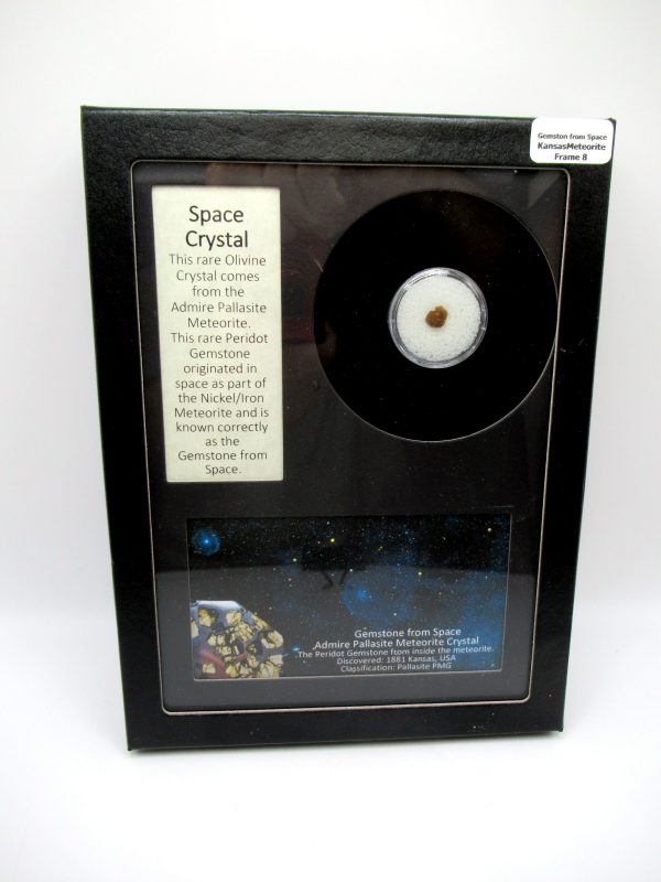 Genuine Space Crystal Meteorite Frame For Sale from Kansas #8