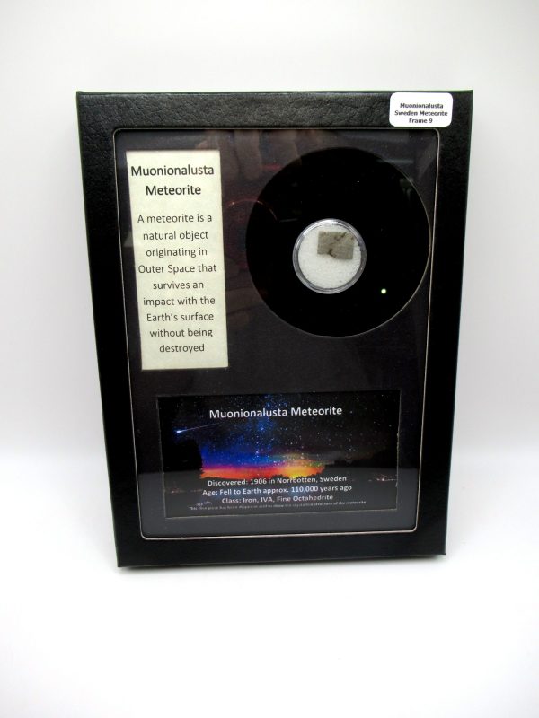 Genuine Muonionalusta Meteorite Frame For Sale from Sweden #9