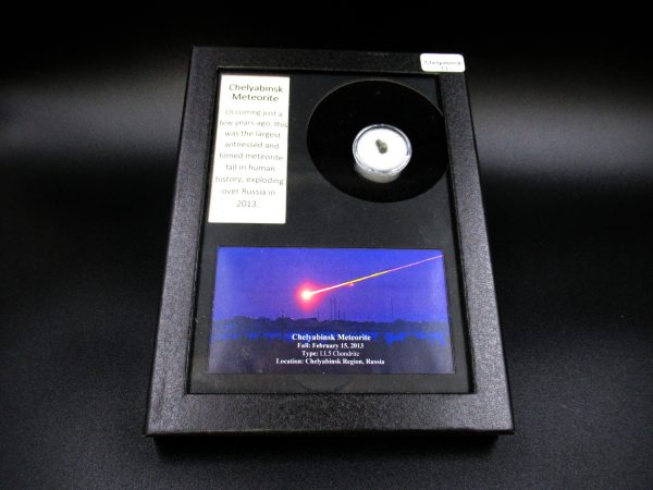 Genuine Chelyabinsk Meteorite Frame For Sale from Russia #13