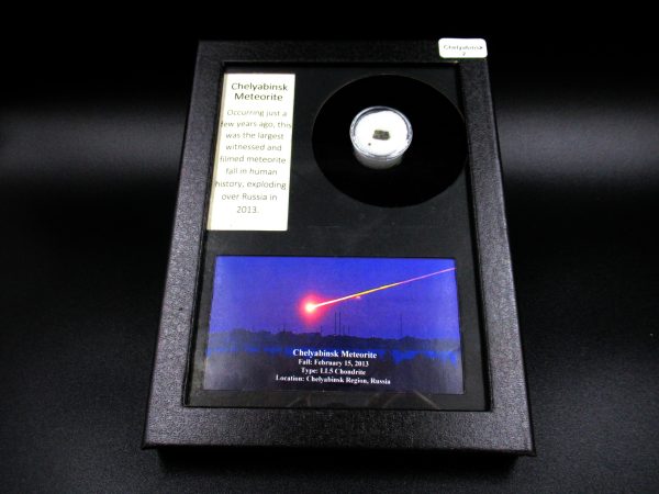 Genuine Chelyabinsk Meteorite Frame For Sale from Russia #2