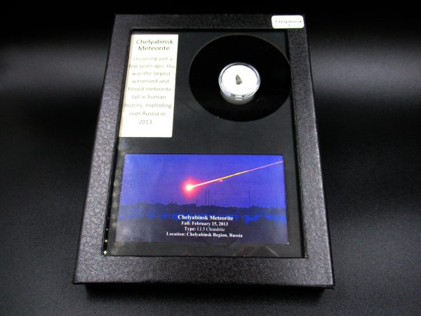 Genuine Chelyabinsk Meteorite Frame For Sale from Russia #7