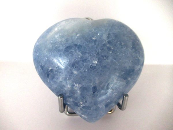 Genuine Calcite Polished Mineral Heart for Sale #1