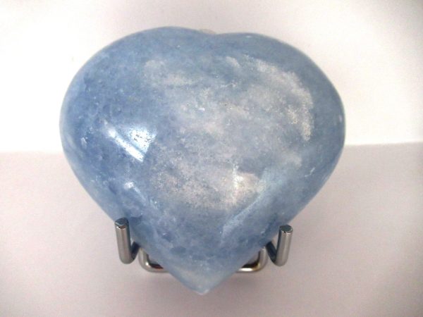 Genuine Calcite Polished Mineral Heart for Sale #1a