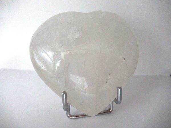 General Clear Crystal Quartz Polished Mineral Heart For Sale #1