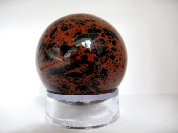 General Mahogany Obsidian Sphere Mineral From Mexico For Sale #15