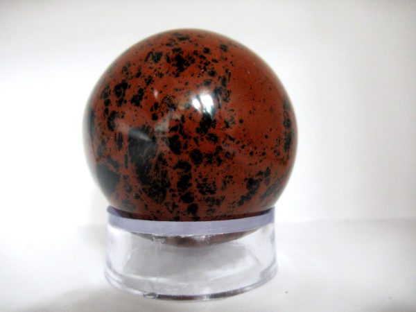 General Mahogany Obsidian Sphere Mineral From Mexico For Sale #15a