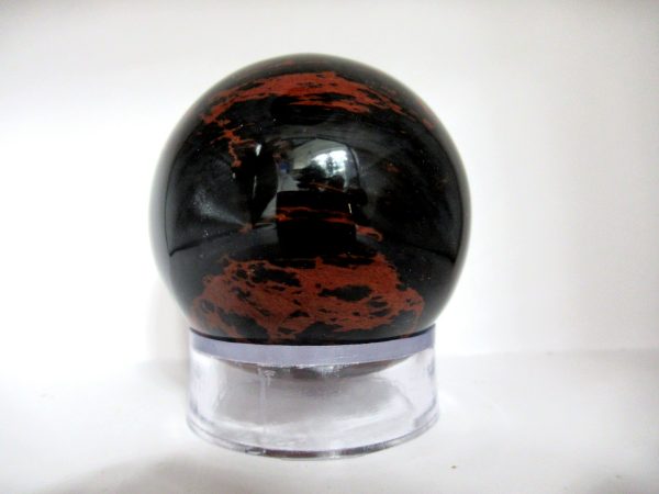 General Mahogany Obsidian Sphere Mineral From Mexico For Sale #16