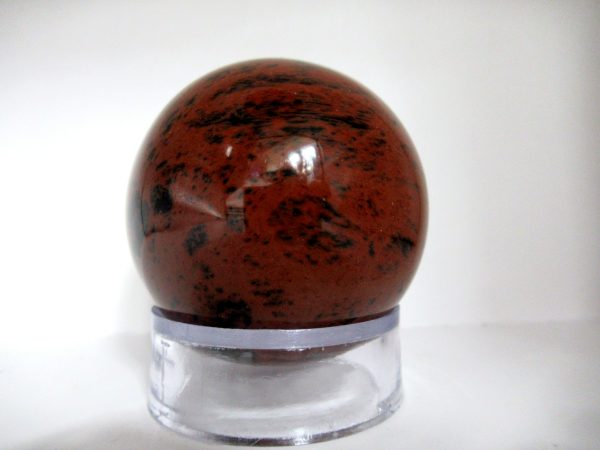 General Mahogany Obsidian Sphere Mineral From Mexico For Sale #18