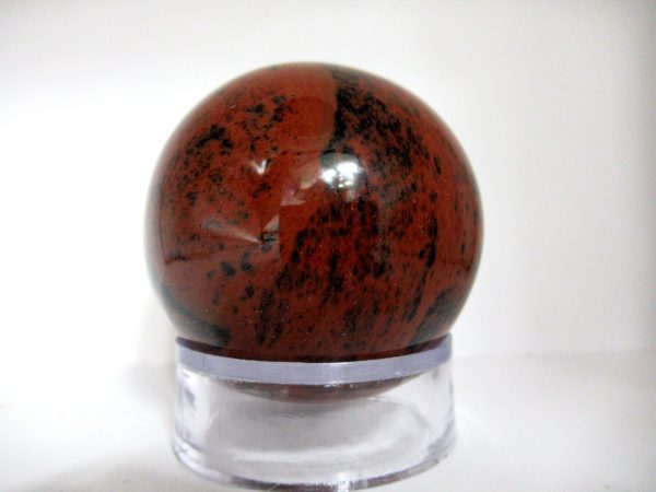 General Mahogany Obsidian Sphere Mineral From Mexico For Sale #18a