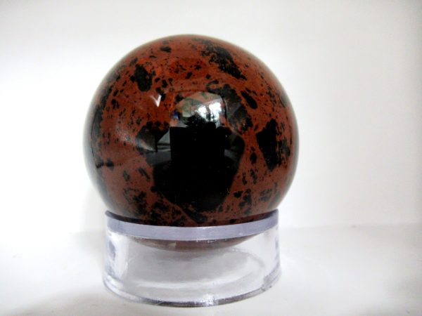 General Mahogany Obsidian Sphere Mineral From Mexico For Sale #19