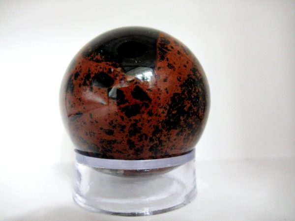 General Mahogany Obsidian Sphere Mineral From Mexico For Sale #19a