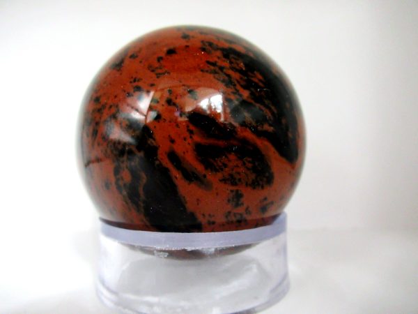 General Mahogany Obsidian Sphere Mineral From Mexico For Sale #2