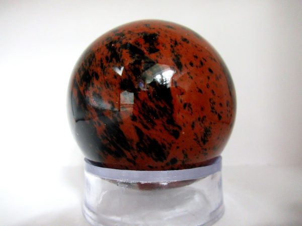 General Mahogany Obsidian Sphere Mineral From Mexico For Sale #2a