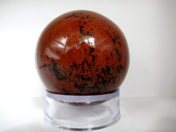 General Mahogany Obsidian Sphere Mineral From Mexico For Sale #3