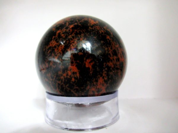 General Mahogany Obsidian Sphere Mineral From Mexico For Sale #5