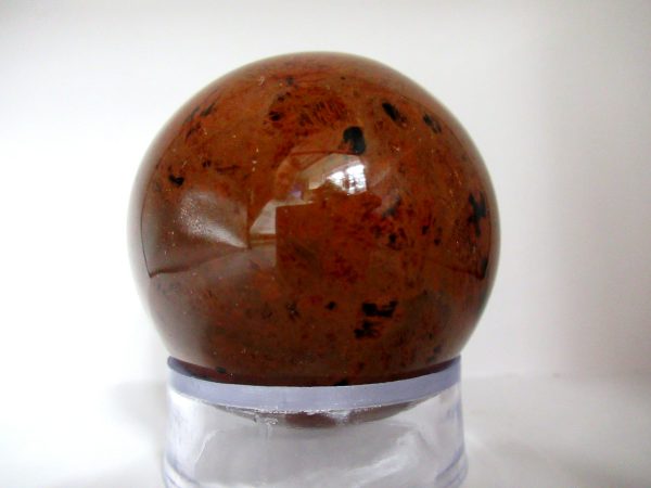 General Mahogany Obsidian Sphere Mineral From Mexico For Sale #7a