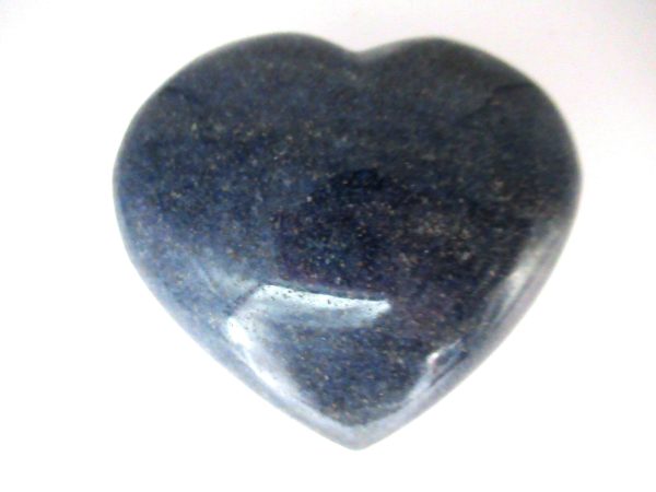 General Lazurite Polished Mineral Heart For Sale #2