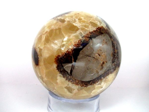 General Septarian Sphere Mineral From Madagascar For Sale #12