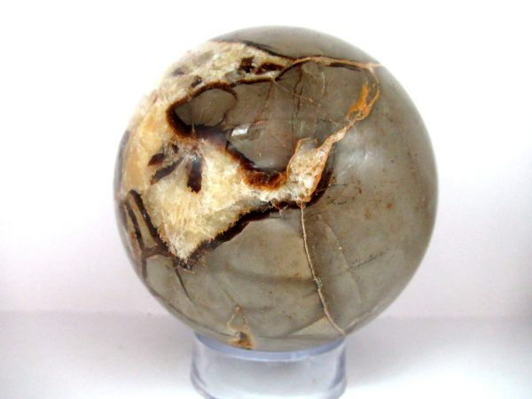 General Septarian Sphere Mineral From Madagascar For Sale #15a