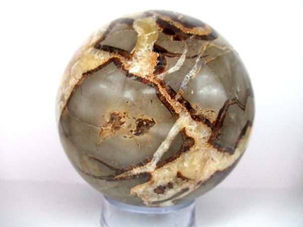 General Septarian Sphere Mineral From Madagascar For Sale #15c