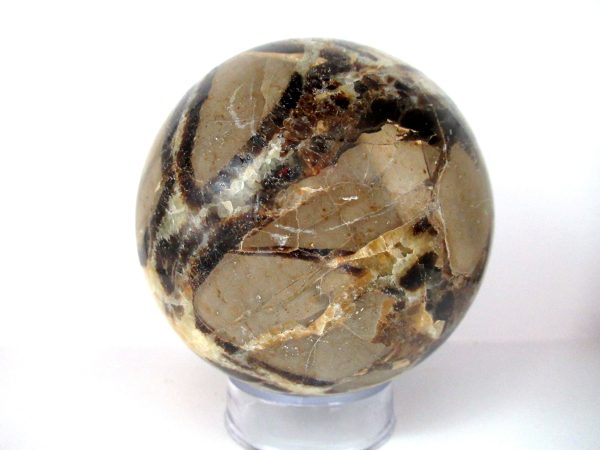 General Septarian Sphere Mineral From Madagascar For Sale #17b