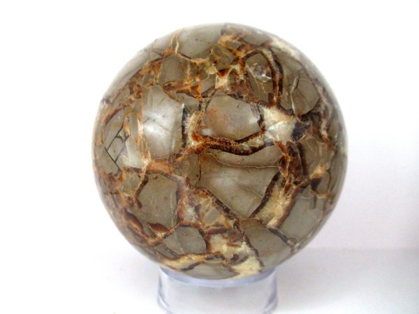 General Septarian Sphere Mineral From Madagascar For Sale #18c