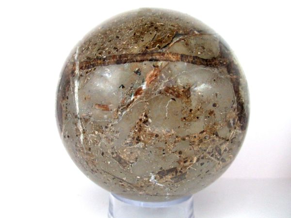 General Septarian Sphere Mineral From Madagascar For Sale #19a