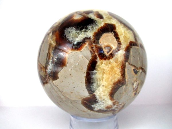 General Septarian Sphere Mineral From Madagascar For Sale #20