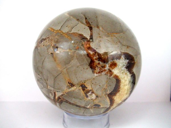 General Septarian Sphere Mineral From Madagascar For Sale #20b