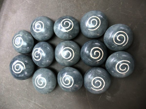 Genuine Metaphysical Spiral Stone for Sale from India