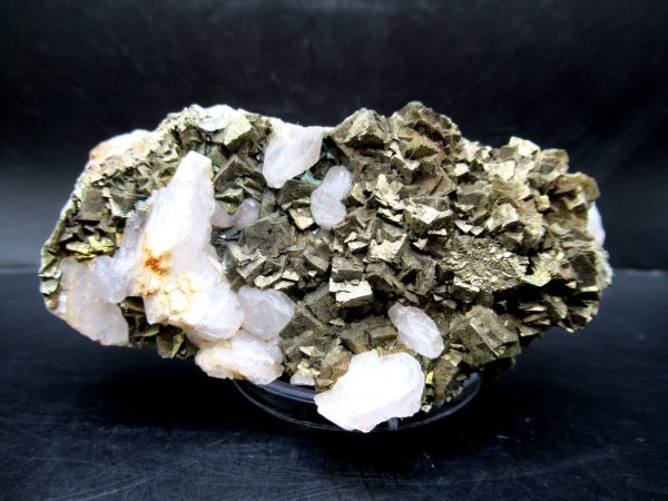 Genuine Pyrite on Quartz Mineral for Sale from Morocco #10