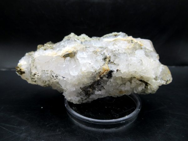 Genuine Pyrite on Quartz Mineral for Sale from Morocco #10b