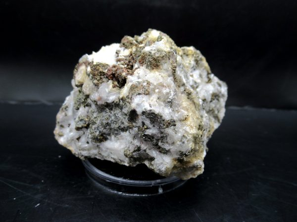 Genuine Pyrite on Quartz Mineral for Sale from Morocco #11b