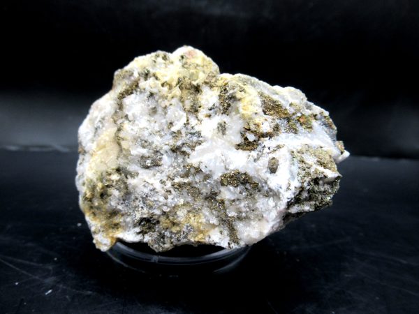 Genuine Pyrite on Quartz Mineral for Sale from Morocco #11c