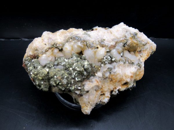 Genuine Pyrite on Quartz Mineral for Sale from Morocco #12