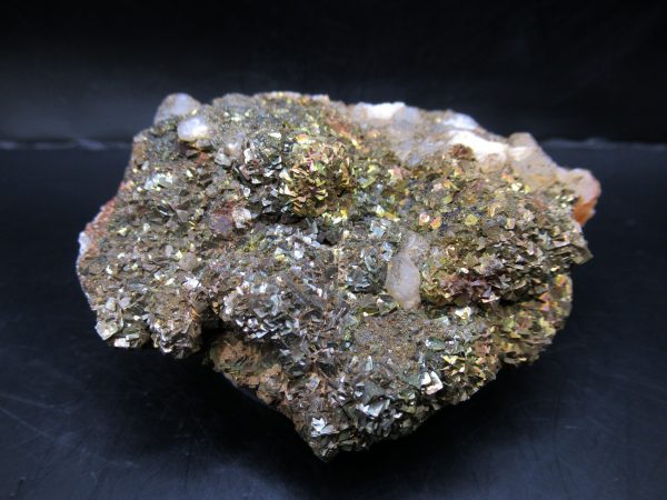 Genuine Pyrite on Quartz Mineral for Sale from Morocco #13