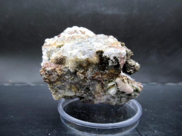 Genuine Pyrite on Quartz Mineral for Sale from Morocco #3c