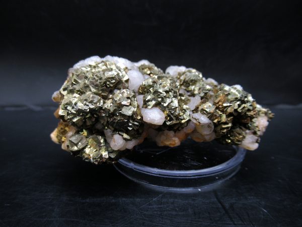 Genuine Pyrite on Quartz Mineral for Sale from Morocco #5