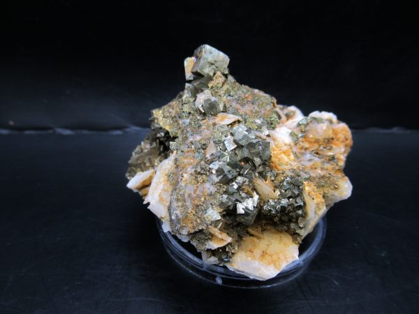 Genuine Pyrite on Quartz Mineral for Sale from Morocco #6b