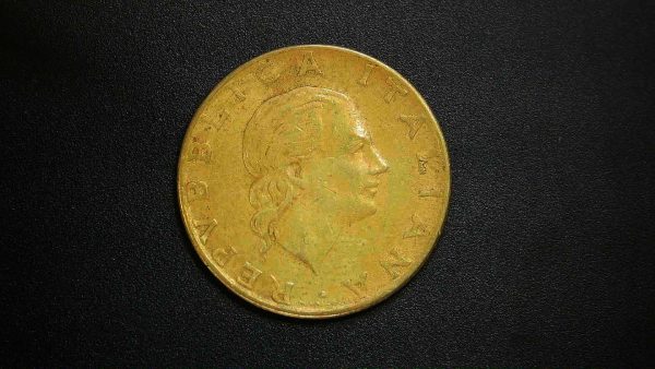 Genuine Authentic Foreign Coin Obverse From Italy For Sale #11