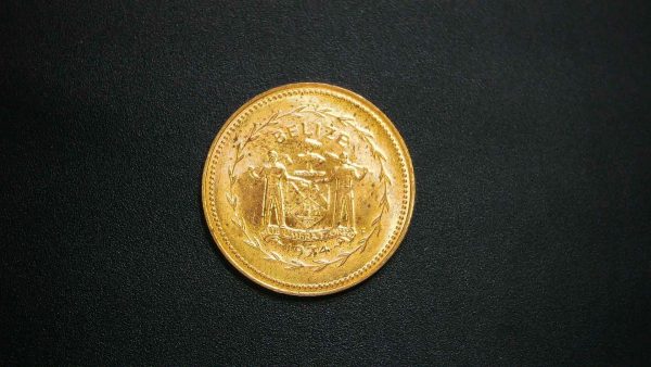 Genuine Authentic Foreign Coin Obverse From Belize For Sale #26