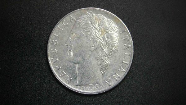 Genuine Authentic Foreign Coin Obverse From Italy For Sale #27