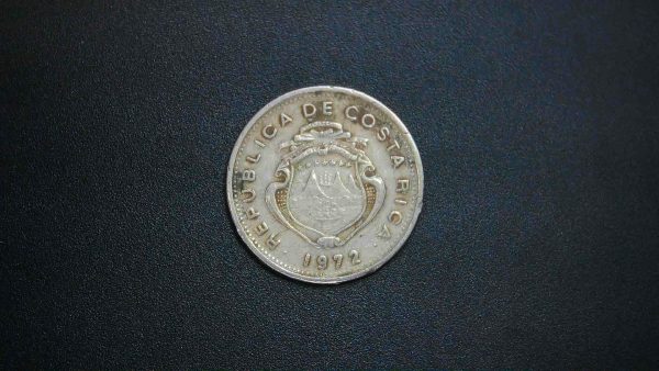 Genuine Authentic Foreign Coin Obverse From Costa Rica For Sale #36