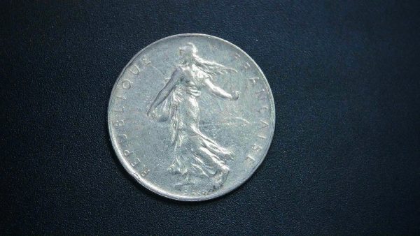 Genuine Authentic Foreign Coin Obverse From France For Sale #39